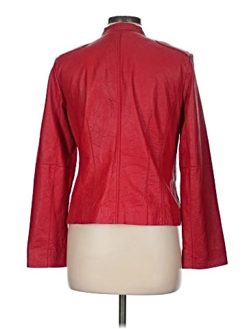 A LINE ANNE KLEIN Leather Jacket (view 2)