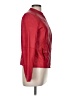 A LINE ANNE KLEIN 100% Leather Red Leather Jacket Size M - photo 4