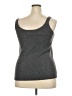 Neiman Marcus 100% Cashmere Gray Tank Top Size 2X - photo 2