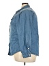 Torrid Blue Long Sleeve Button-Down Shirt Size 3X Plus (3) - photo 5