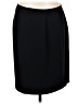 J.Crew 100% Polyester Solid Black Formal Skirt Size 12 (petite) - photo 1