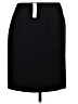 J.Crew 100% Polyester Solid Black Formal Skirt Size 12 (petite) - photo 2
