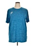 Hurley Blue Short Sleeve Top Size XL - photo 1