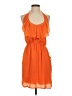 City Studio 100% Polyester Orange Cocktail Dress Size S - photo 1