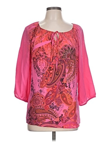Fashion Bug 3/4 Sleeve Blouse (view 1)