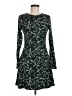 Dex Print Green Casual Dress Size M - photo 1
