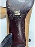 Prada 100% Leather Tan Vintage Leather Block Heels Size EU 36 1/2 - photo 4