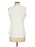 Pebble Beach 100% Polyester Ivory Sleeveless Blouse Size M - photo 2