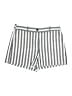 Ann Taylor LOFT Stripes Gray Shorts Size 8 - photo 1