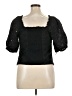 Gap 100% Cotton Black Short Sleeve Blouse Size XL - photo 2
