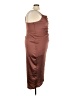 Floerns 100% Polyester Brown Cocktail Dress Size 3X - photo 4