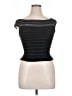 JS Collections Black Short Sleeve Top Size 14 - photo 1