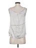 J.Crew 100% Silk Silver Sleeveless Silk Top Size 4 (petite) - photo 2