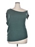 Threads 4 Thought Teal Short Sleeve Top Size XXL - photo 1
