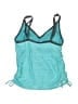 Gerry Teal Swimsuit Top Size M - photo 2