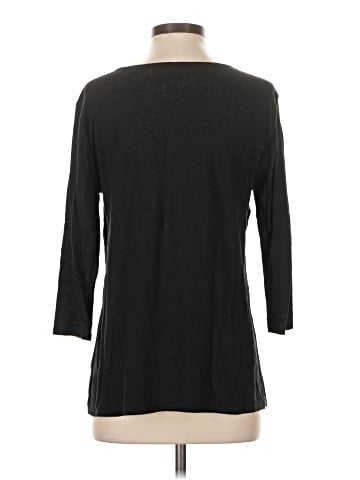 Garnet Hill 3/4 Sleeve T-Shirt (view 2)