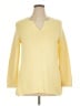 L.L.Bean 100% Cotton Yellow Pullover Sweater Size XL (petite) - photo 1
