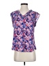 41Hawthorn 100% Polyester Blue Sleeveless Blouse Size S - photo 1