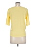 Greige Yellow Short Sleeve Top Size M - photo 2