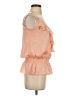Kenar Orange Sleeveless Blouse Size S - photo 4