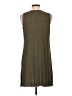 Max Studio Gray Casual Dress Size L - photo 2