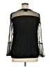 Ruff Hewn 100% Polyester Black Long Sleeve Blouse Size XL - photo 2