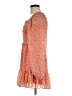 1.State 100% Polyester Orange Casual Dress Size M - photo 5
