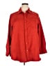 Woman Within 100% Polyester Red 3/4 Sleeve Blouse Size 18 (L) - photo 1