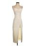Forever 21 100% Polyester Solid Ivory Cocktail Dress Size S - photo 1