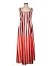 Unbranded Stripes Red Casual Dress Size M - photo 1