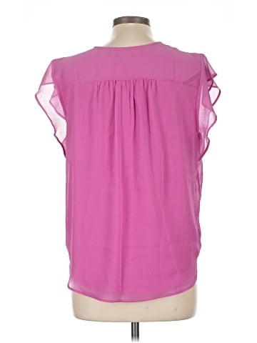 Ann Taylor Factory Short Sleeve Blouse (view 2)