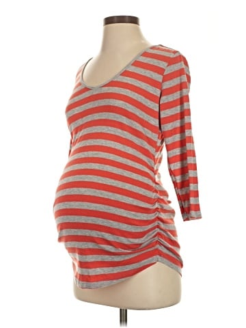 Oh Baby By Motherhood 3/4 Sleeve Top (view 1)