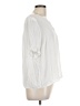 DR2 100% Polyester White Short Sleeve Blouse Size L - photo 4
