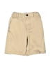 Mini Boden Solid Tan Khaki Shorts Size 7 - photo 1
