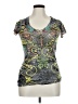 Cure Gray Short Sleeve Top Size XL - photo 1