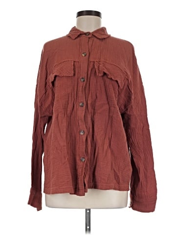 Supplies Long Sleeve Button-Down Shirt (view 1)