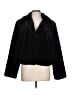 Dennis by Dennis Basso 100% Polyester Black Faux Fur Jacket Size L - photo 1