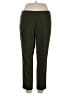 Zac & Rachel Solid Green Active Pants Size 14 - photo 1