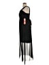 Connected Apparel 100% Polyester Black Cocktail Dress Size 14 - photo 5