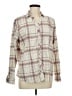 Weatherproof Plaid Ivory Long Sleeve Button-Down Shirt Size M - photo 1