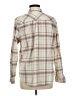 Weatherproof Plaid Ivory Long Sleeve Button-Down Shirt Size M - photo 2
