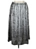 Old Navy 100% Polyester Metallic Silver Formal Skirt Size XL - photo 1