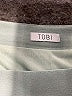 TOBI 100% Polyester Solid Green Shorts Size S - photo 3
