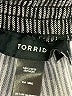 Torrid Stripes Gray Casual Pants Size 3X Plus (3) - photo 4
