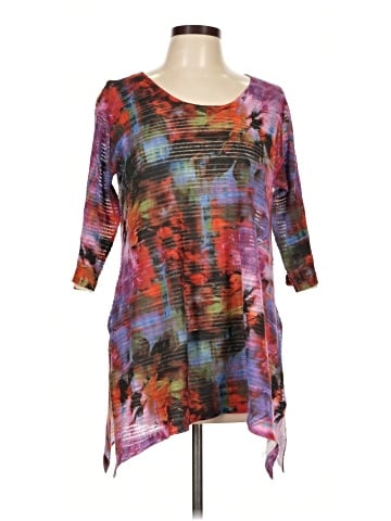 Nally & Millie 3/4 Sleeve Blouse (view 1)