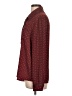 Le Lis 100% Polyester Polka Dots Burgundy Long Sleeve Blouse Size L - photo 5