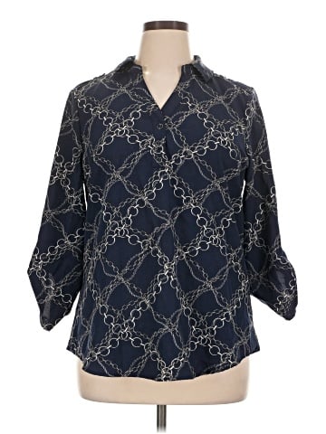 Adrienne Vittadini 3/4 Sleeve Blouse (view 1)