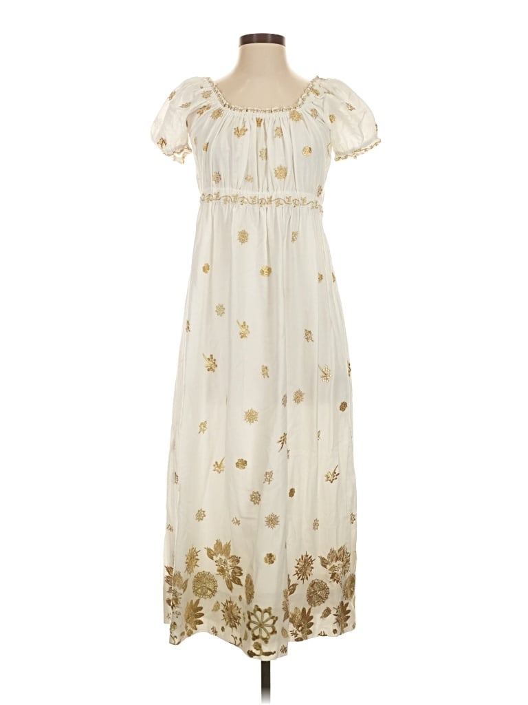 Pre-owned Gretchen Scott Designs Casual Dress In Ivory