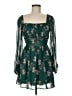 Trixxi 100% Polyester Floral Green Cocktail Dress Size M - photo 1