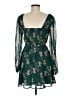 Trixxi 100% Polyester Floral Green Cocktail Dress Size M - photo 2